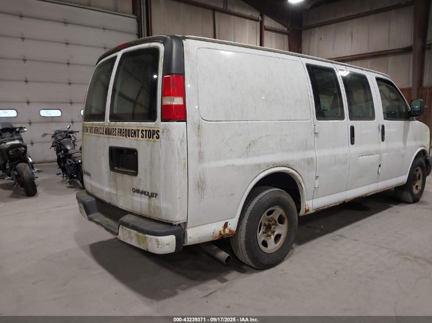 2006 Chevrolet Express Work Van VIN: 1GCFG15X161111015 Lot: 43239371