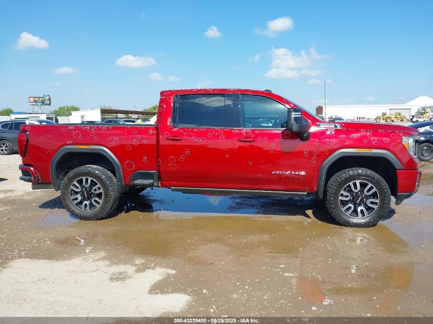 2021 GMC Sierra 3500Hd 4Wd Standard Bed At4 VIN: 1GT49VEY5MF128319 Lot: 43239400