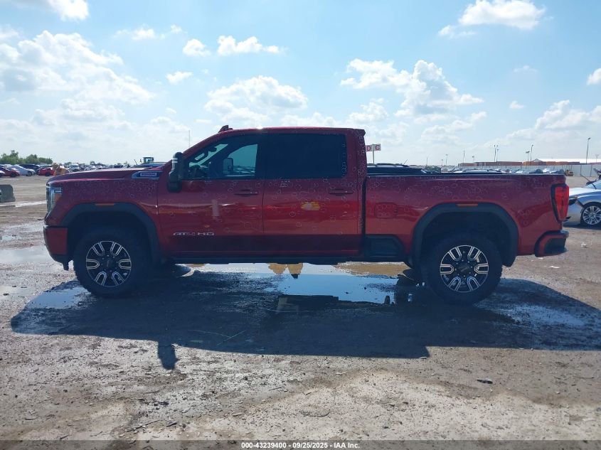 2021 GMC Sierra 3500Hd 4Wd Standard Bed At4 VIN: 1GT49VEY5MF128319 Lot: 43239400