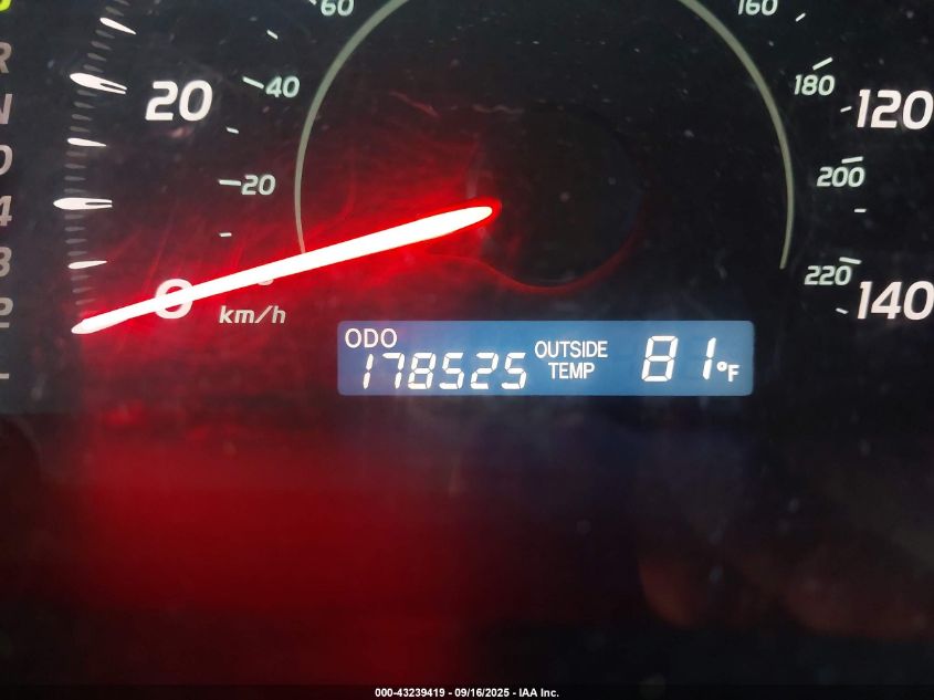 2009 Toyota Camry Le VIN: 4T1BE46K99U886816 Lot: 43239419