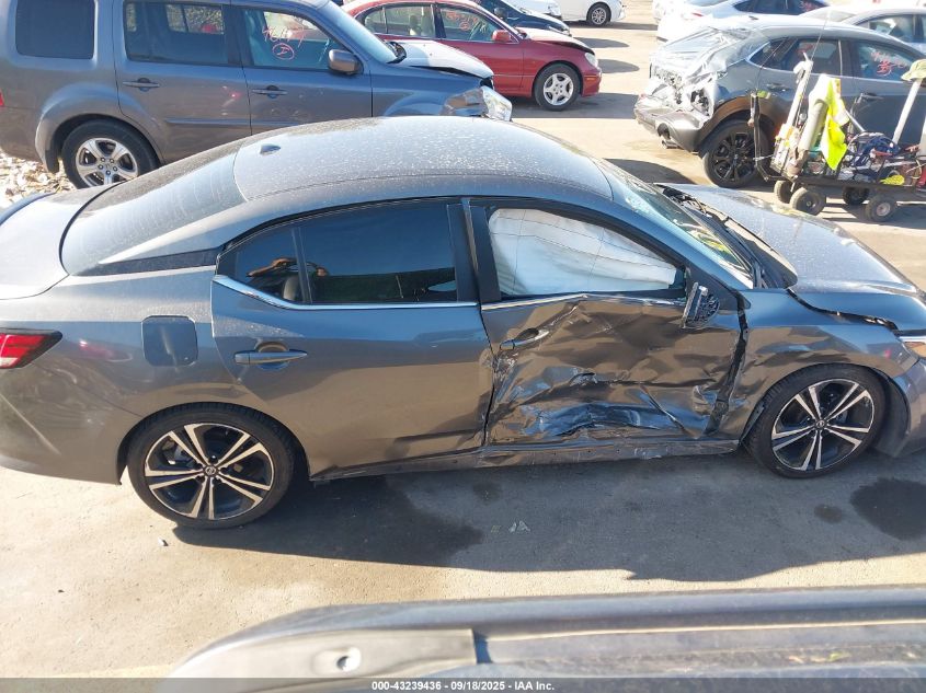 2021 Nissan Sentra Sr Xtronic Cvt VIN: 3N1AB8DV4MY289563 Lot: 43239436