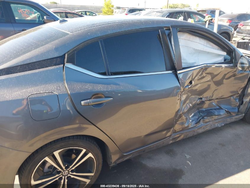 2021 Nissan Sentra Sr Xtronic Cvt VIN: 3N1AB8DV4MY289563 Lot: 43239436