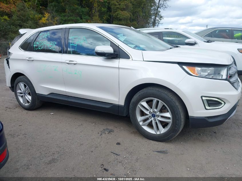 2015 Ford Edge Sel VIN: 2FMTK4J81FBB58076 Lot: 43239438