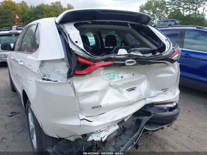 2015 Ford Edge Sel VIN: 2FMTK4J81FBB58076 Lot: 43239438