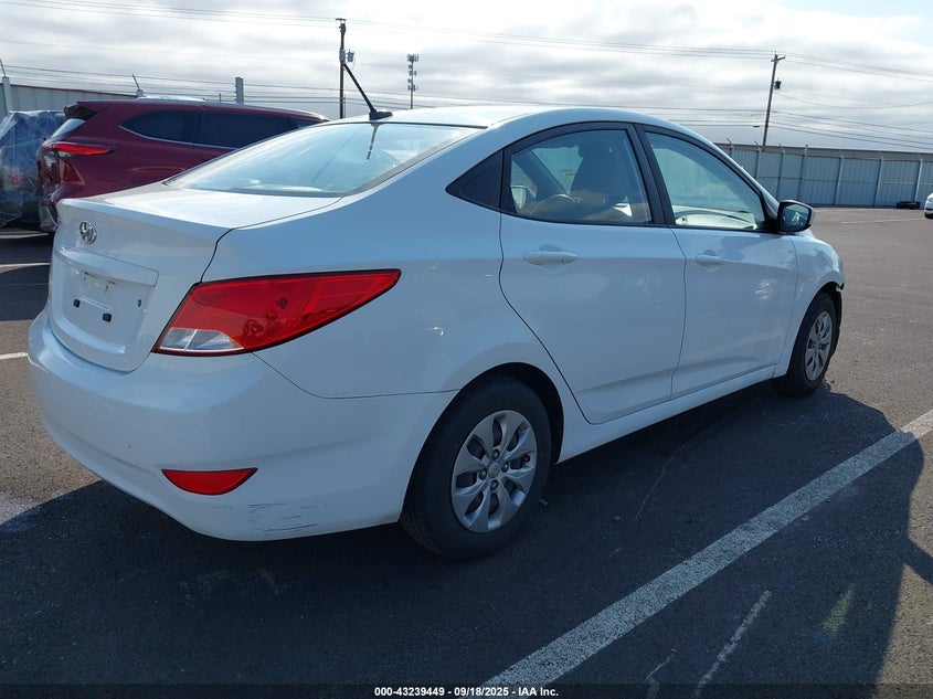 2016 HYUNDAI ACCENT SE - KMHCT4AE0GU105755