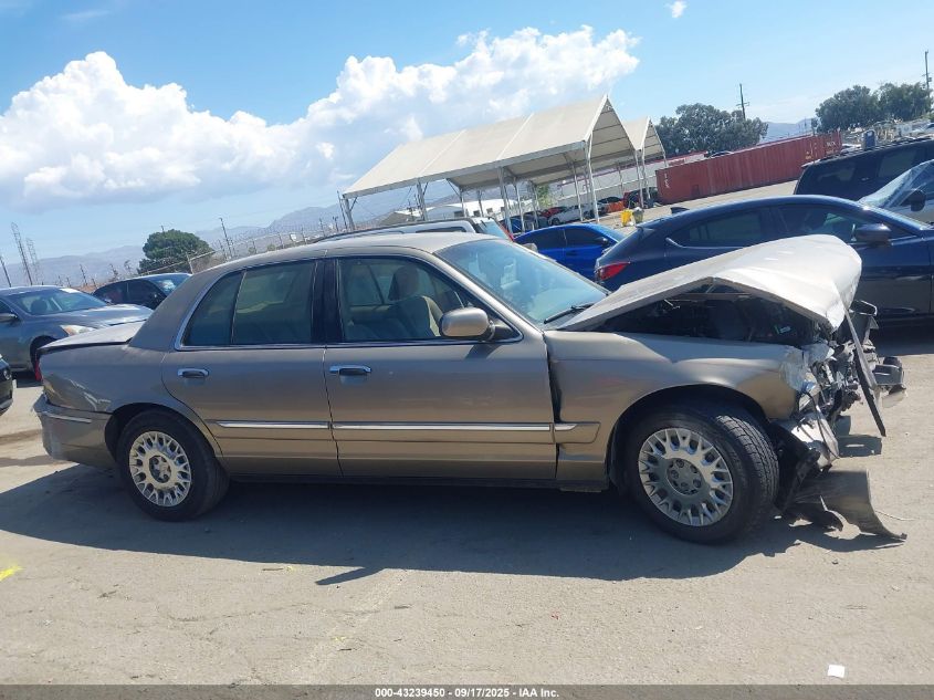 2003 Mercury Grand Marquis Gs VIN: 2MEFM74W03X635598 Lot: 43239450