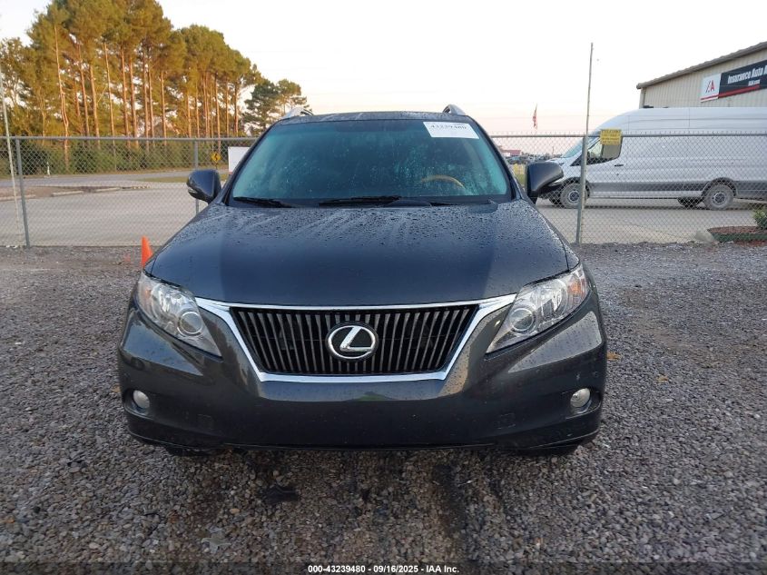 2010 Lexus Rx 350 VIN: 2T2BK1BA5AC056114 Lot: 43239480