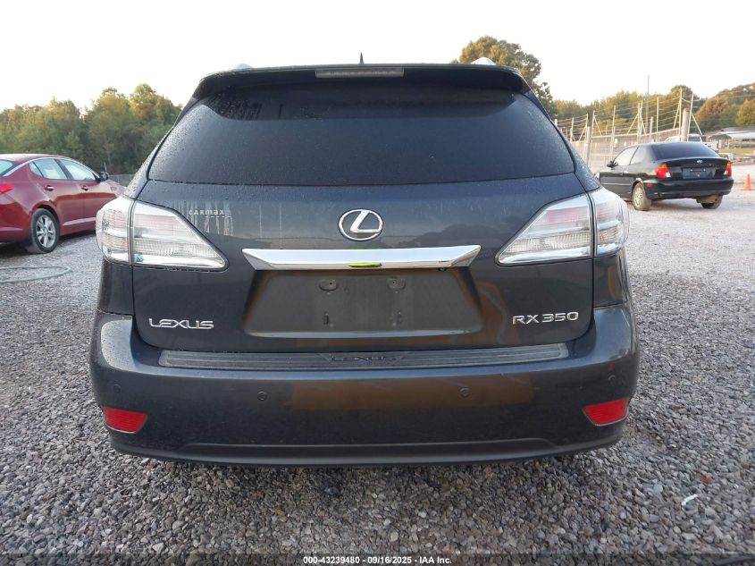 2010 Lexus Rx 350 VIN: 2T2BK1BA5AC056114 Lot: 43239480