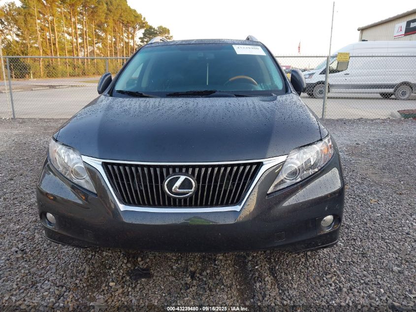 2010 Lexus Rx 350 VIN: 2T2BK1BA5AC056114 Lot: 43239480
