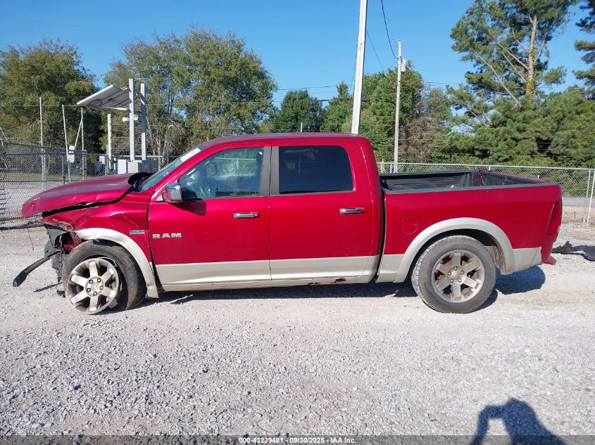 2009 Dodge Ram 1500 Laramie VIN: 1D3HB13T69S710988 Lot: 43239481