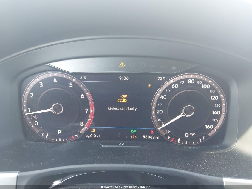 2019 Volkswagen Atlas Sel VIN: 1V2MR2CA8KC513813 Lot: 43239527