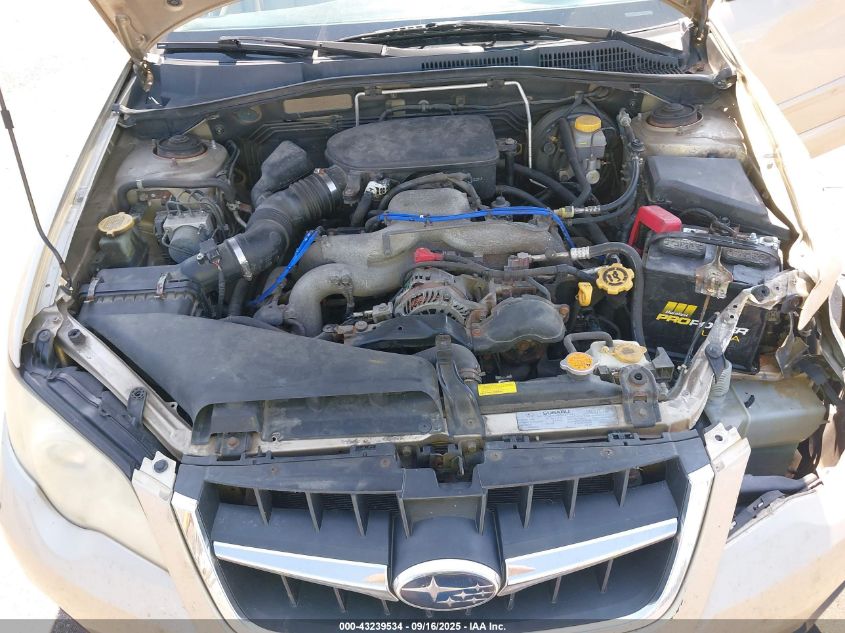 2008 Subaru Outback VIN: 4S4BP60C287360466 Lot: 43239534