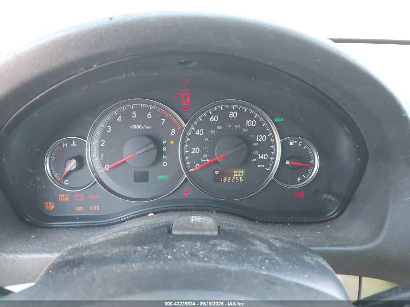 2008 Subaru Outback VIN: 4S4BP60C287360466 Lot: 43239534