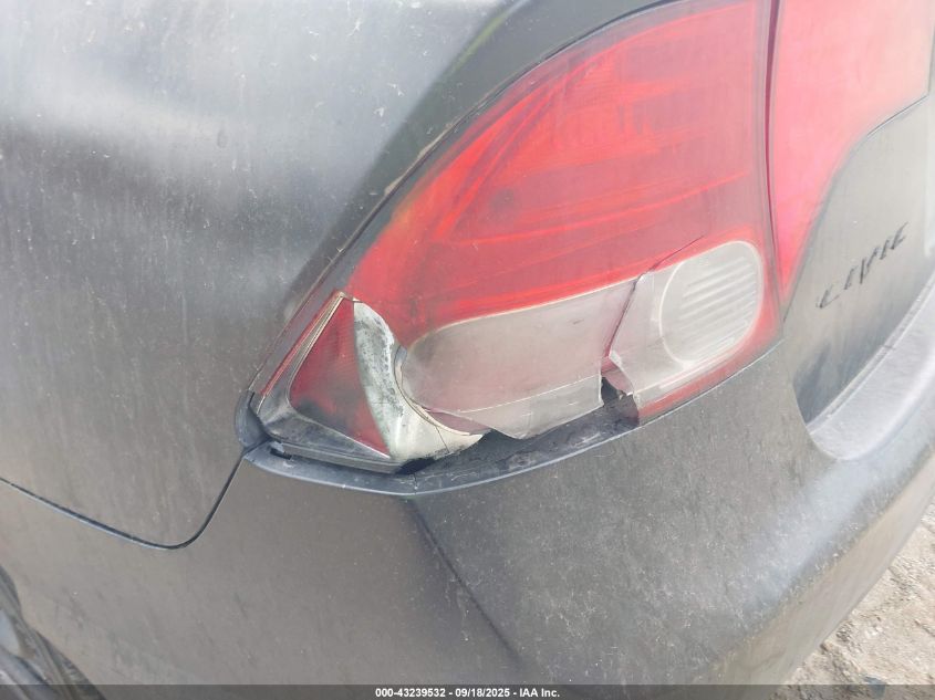 2007 Honda Civic Lx VIN: JHMFA165X7S004974 Lot: 43239532