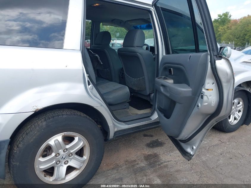 2008 Honda Pilot Vp VIN: 5FNYF18278B045253 Lot: 43239591