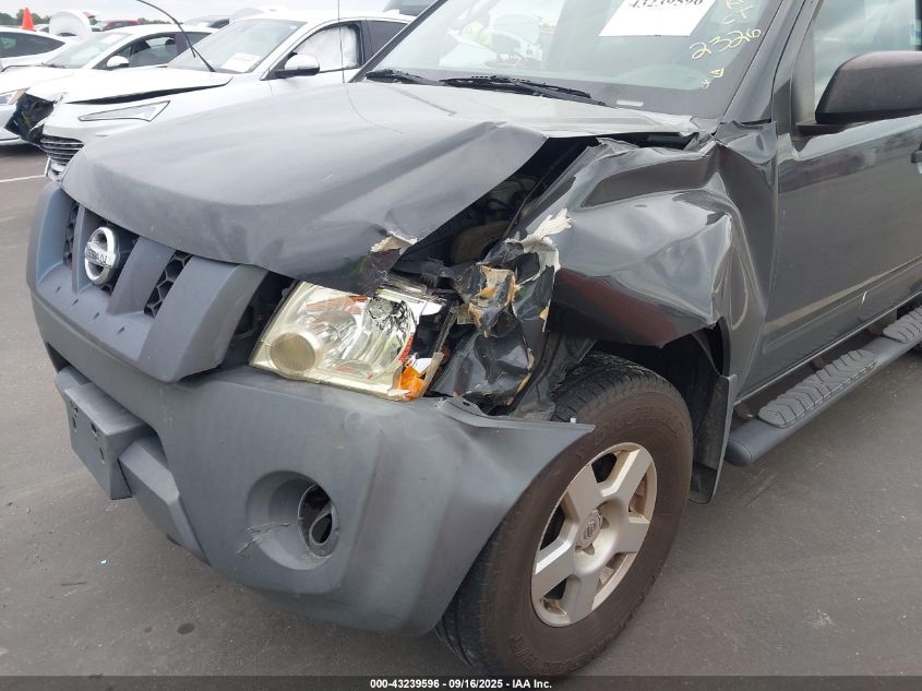 2008 Nissan Xterra S VIN: 5N1AN08W28C522326 Lot: 43239596