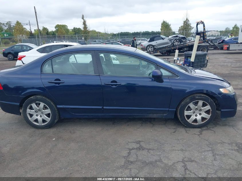 2009 Honda Civic Lx VIN: 2HGFA16569H530340 Lot: 43239617