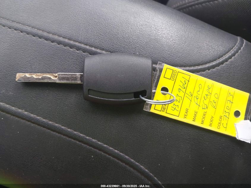 2016 Ford Escape Se VIN: 1FMCU0GX4GUC73073 Lot: 43239661