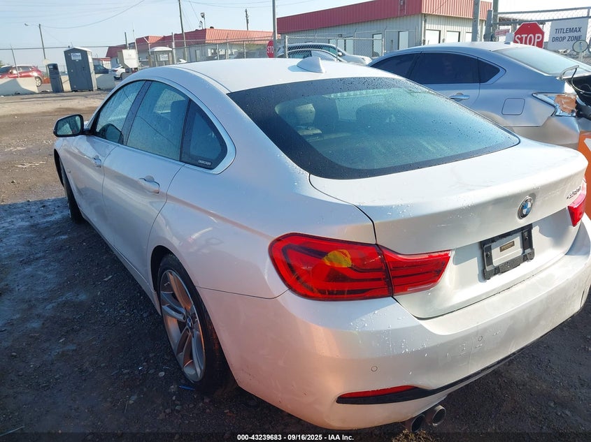 2018 BMW 430I GRAN COUPE WBA4J1C56JBG76664