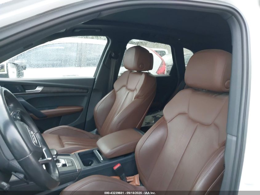 2018 Audi Q5 2.0T Premium/2.0T Tech Premium VIN: WA1CNBFY2J2021777 Lot: 43239681