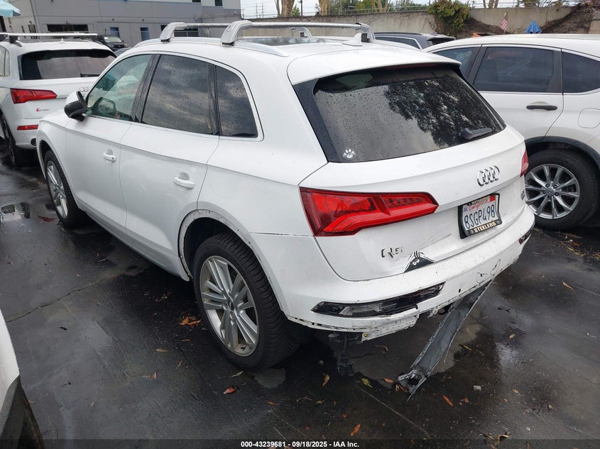 2018 Audi Q5 2.0 2.0t Premium 2.0t Tech Premium Other Lot 111043239681 Vin WA1CNBFY2J2021777