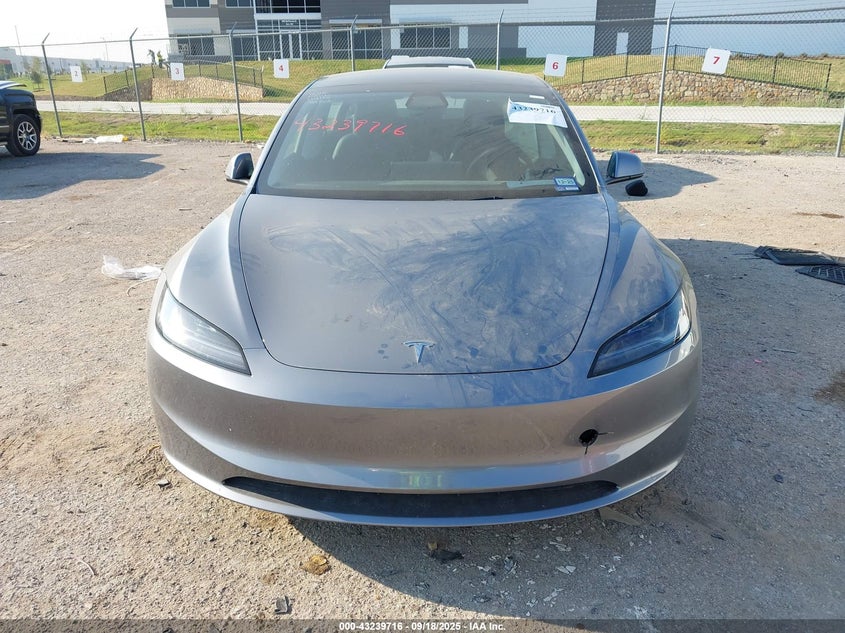 2025 Tesla Model 3 Long Range All-Wheel Drive VIN: 5YJ3E1EB9SF915514 Lot: 43239716