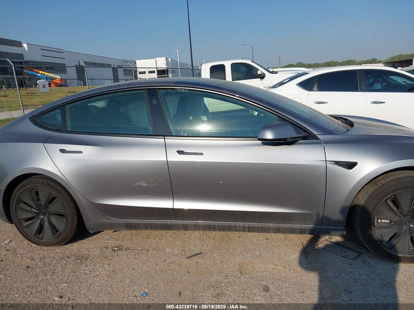 2025 Tesla Model 3 Long Range All-Wheel Drive VIN: 5YJ3E1EB9SF915514 Lot: 43239716