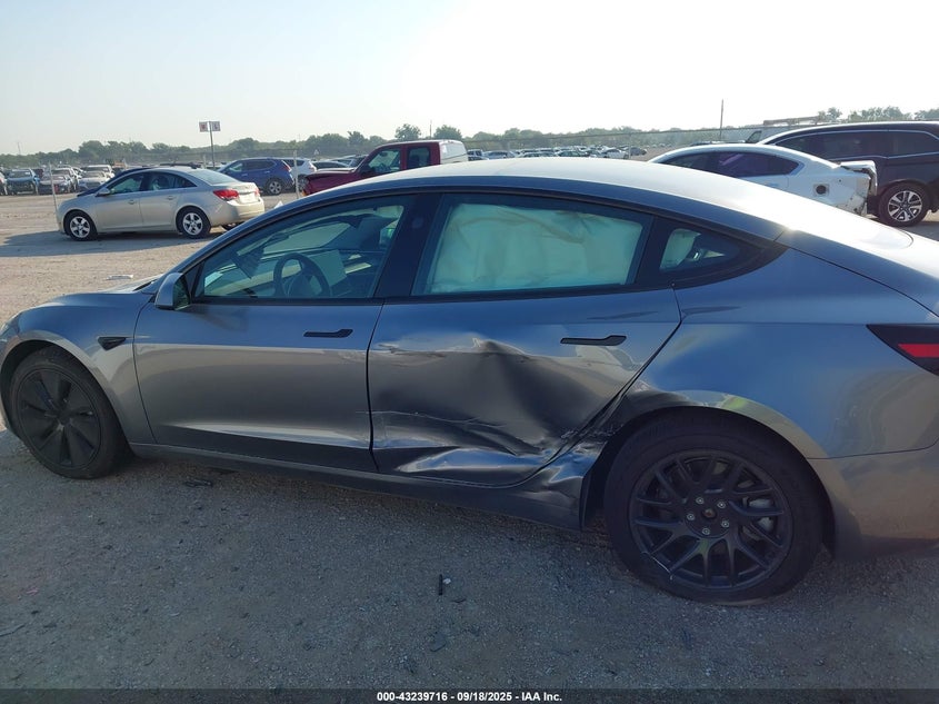 2025 Tesla Model 3 Long Range All-Wheel Drive VIN: 5YJ3E1EB9SF915514 Lot: 43239716