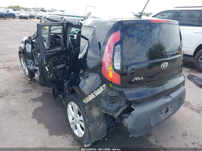 2015 Kia Soul + VIN: KNDJP3A51F7185414 Lot: 43239793