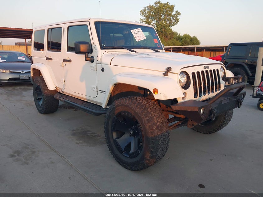 2018 Jeep Wrangler Jk Unlimited Altitude 4X4 white other flexible 1C4HJWEG9JL867065 photo #1