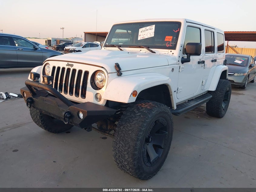 2018 Jeep Wrangler Jk Unlimited Altitude 4X4 white other flexible 1C4HJWEG9JL867065 photo #3