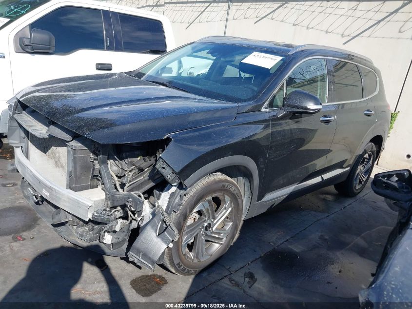 2022 Hyundai Santa Fe Sel VIN: 5NMS64AJ6NH421668 Lot: 43239799