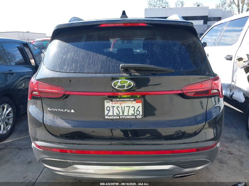 2022 Hyundai Santa Fe Sel VIN: 5NMS64AJ6NH421668 Lot: 43239799