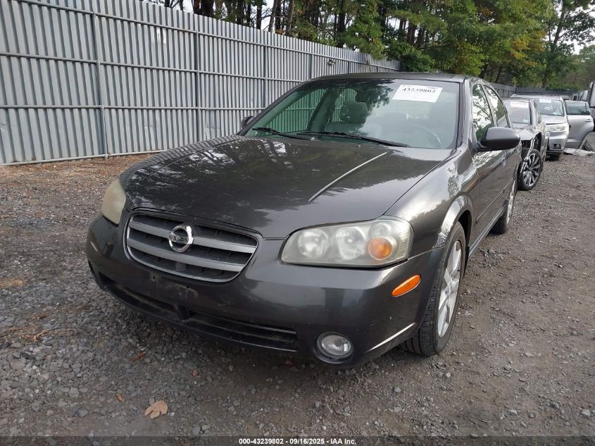 2003 Nissan Maxima Gle VIN: JN1DA31AX3T400290 Lot: 43239802