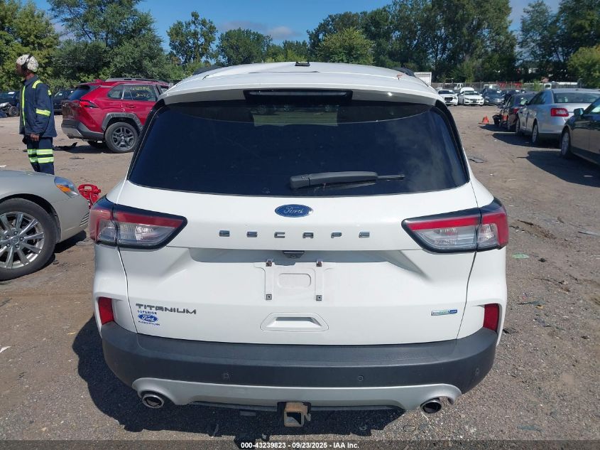 2020 Ford Escape Titanium VIN: 1FMCU9J91LUB16223 Lot: 43239823