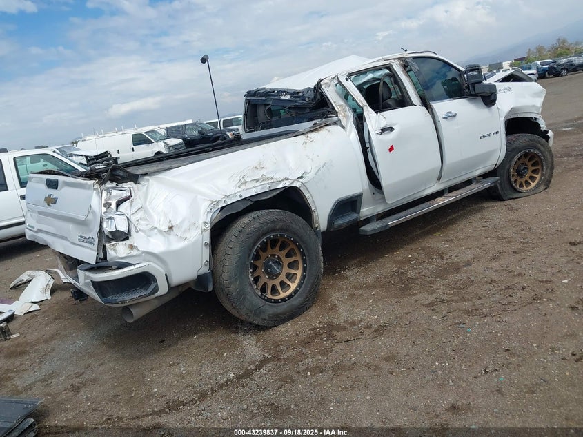 1GC4YREY9NF299148 2022 CHEVROLET SILVERADO photo no. 4