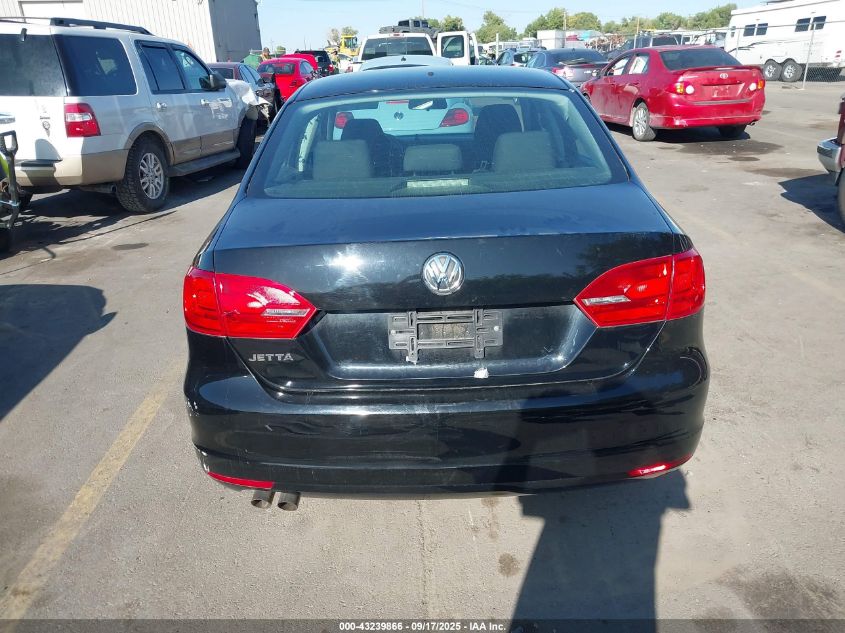 2012 Volkswagen Jetta 2.0L S VIN: 3VW2K7AJ0CM358569 Lot: 43239866