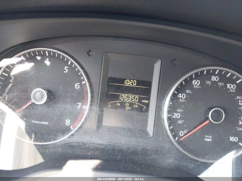 2012 Volkswagen Jetta 2.0L S VIN: 3VW2K7AJ0CM358569 Lot: 43239866