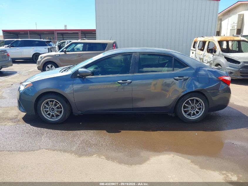 2015 Toyota Corolla Le/Le Plus/Le Premium VIN: 5YFBURHE3FP199061 Lot: 43239877