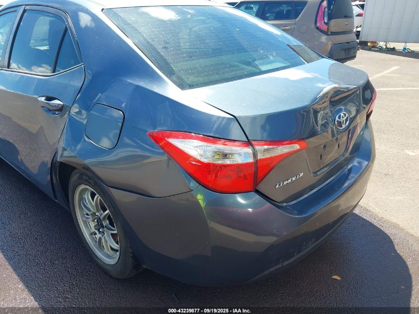 2015 Toyota Corolla Le/Le Plus/Le Premium VIN: 5YFBURHE3FP199061 Lot: 43239877