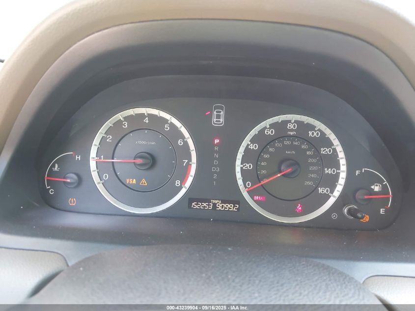 2009 Honda Accord 2.4 Ex-L VIN: 1HGCP26819A143730 Lot: 43239904