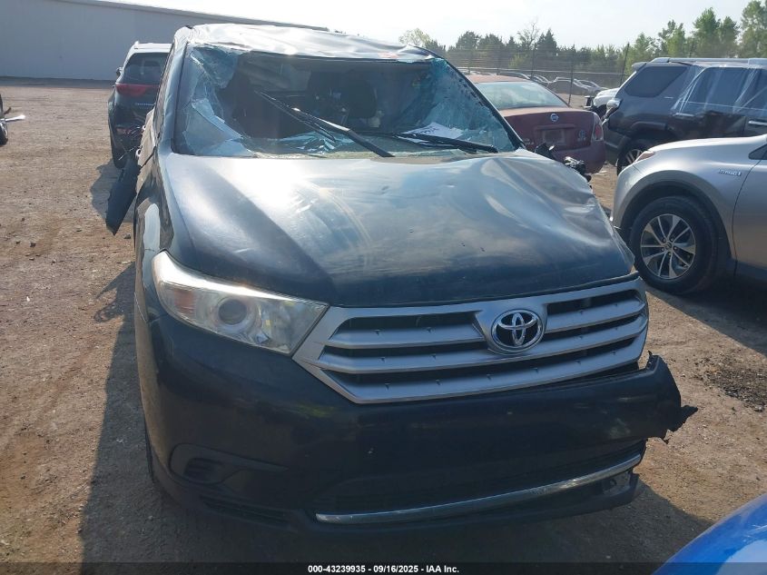 2013 Toyota Highlander VIN: 5TDZA3EHXDS037676 Lot: 43239935