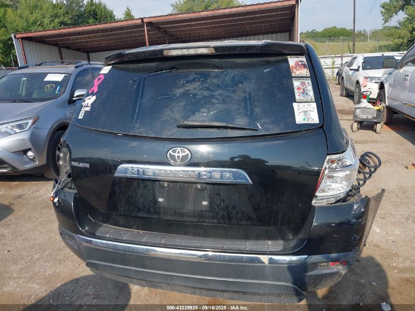 2013 Toyota Highlander VIN: 5TDZA3EHXDS037676 Lot: 43239935