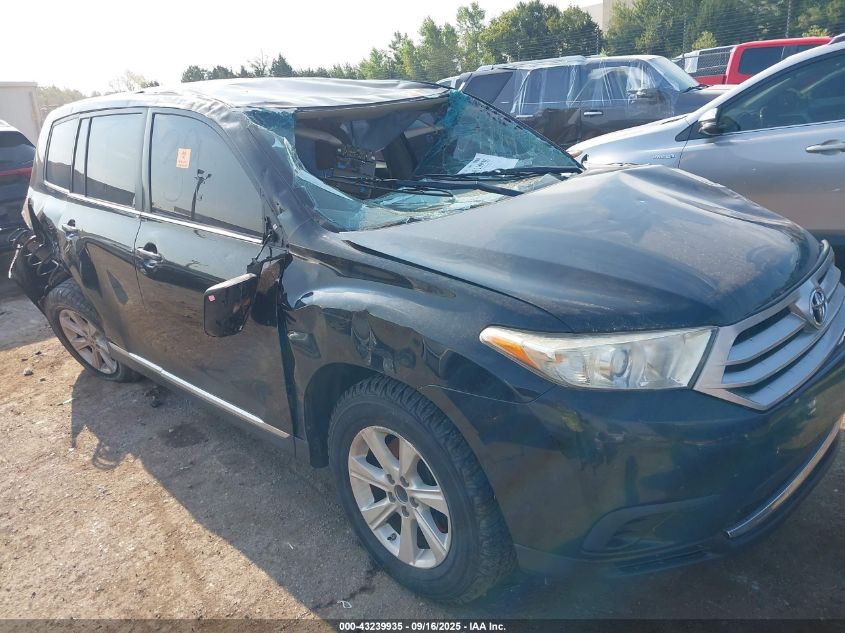 2013 Toyota Highlander VIN: 5TDZA3EHXDS037676 Lot: 43239935