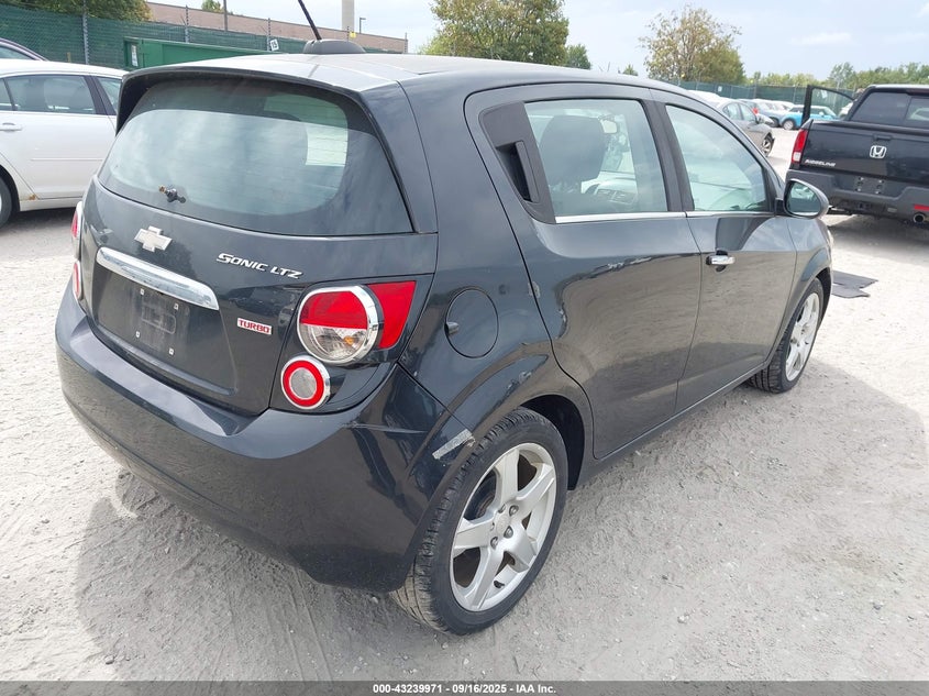 2015 CHEVROLET SONIC LTZ AUTO 1G1JE6SB5F4187091