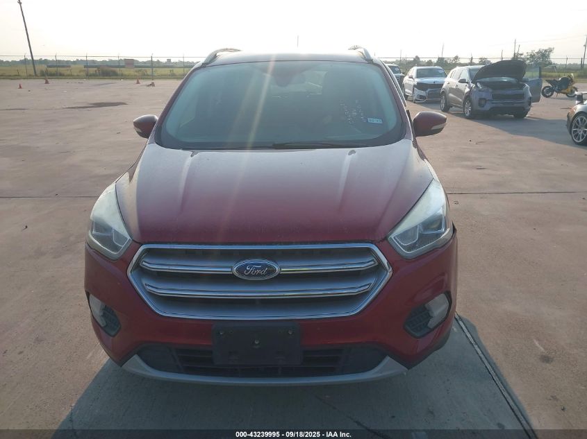 2017 Ford Escape Titanium VIN: 1FMCU0JD4HUF10676 Lot: 43239995