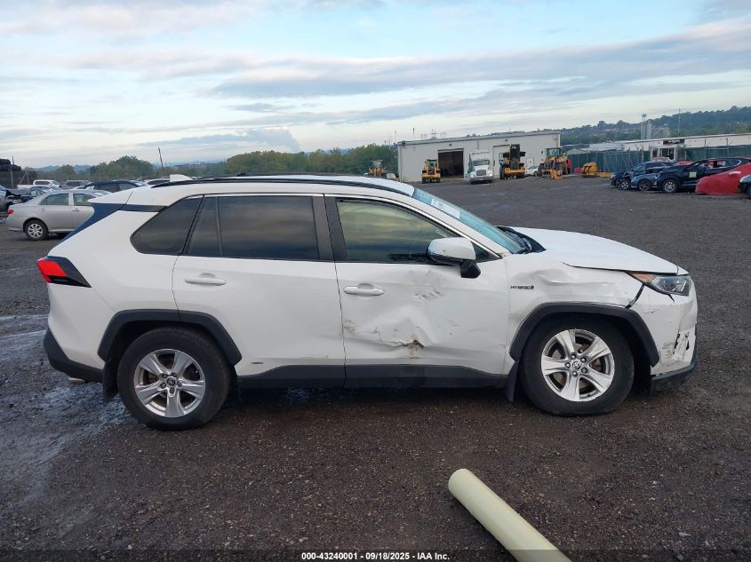 2020 Toyota Rav4 Hybrid Xle VIN: JTMRWRFV1LD046723 Lot: 43240001