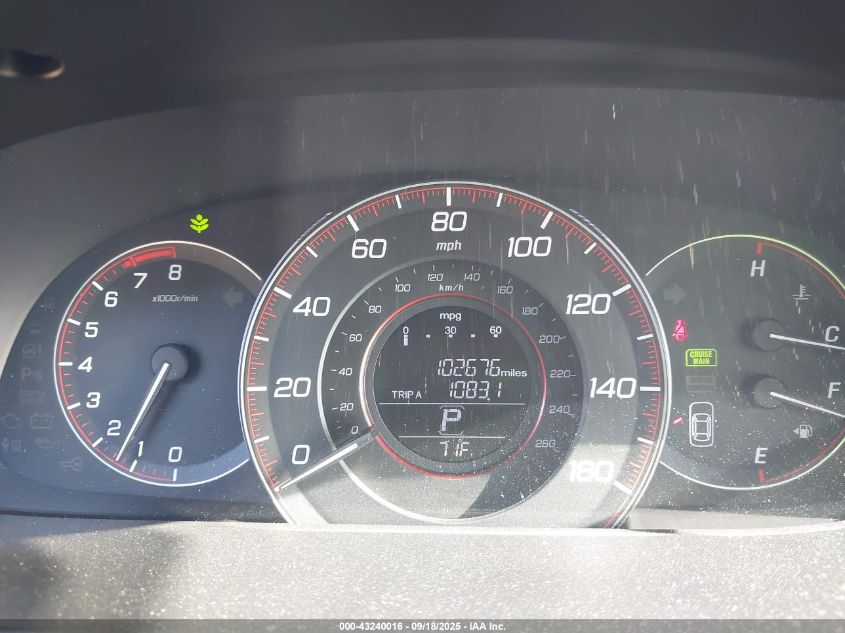 2013 Honda Accord Ex-L VIN: 1HGCT1B87DA005355 Lot: 43240016