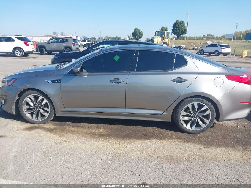 2015 Kia Optima Sx Turbo VIN: 5XXGR4A69FG495630 Lot: 43240022