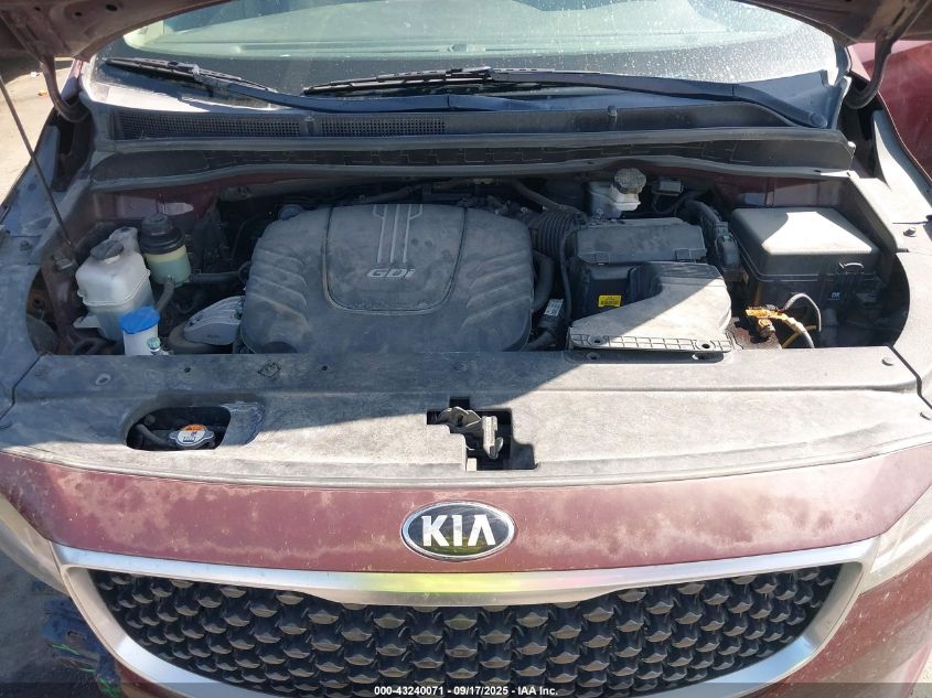 2017 Kia Sedona Lx VIN: KNDMB5C17H6311348 Lot: 43240071